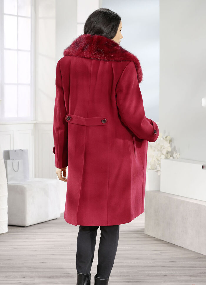 Kappa med midjeflik baktill