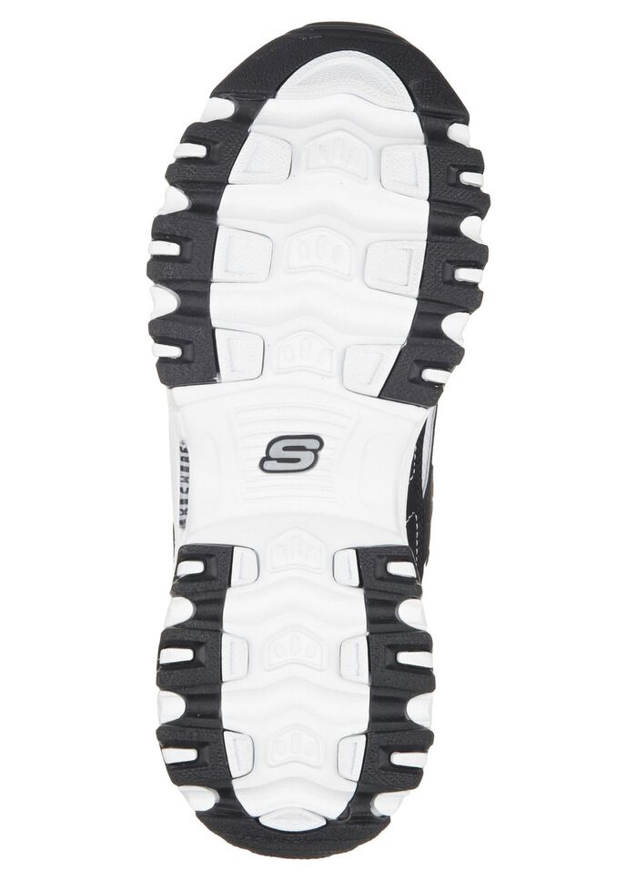 SKECHERS, sportiga damsneakers, med uttagbar fotb&auml;dd 