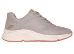SKECHERS, sportiga damsneakers med sn&ouml;rning TAUPE