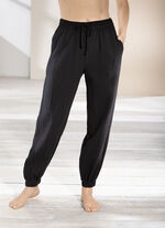 Andningsbara byxor från Laurina SVART