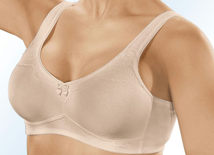 Naturana tv&aring;pack bh med dubbla f&ouml;rformade kupor 