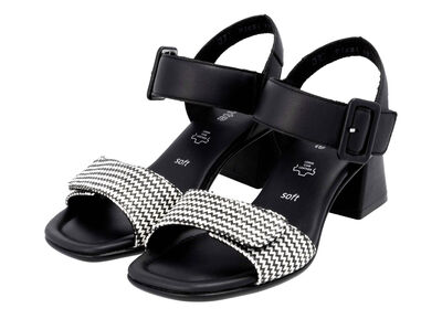 Remonte sandal med flätade detaljer, , large