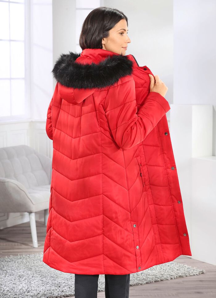 Kappa med avtagbar huva 