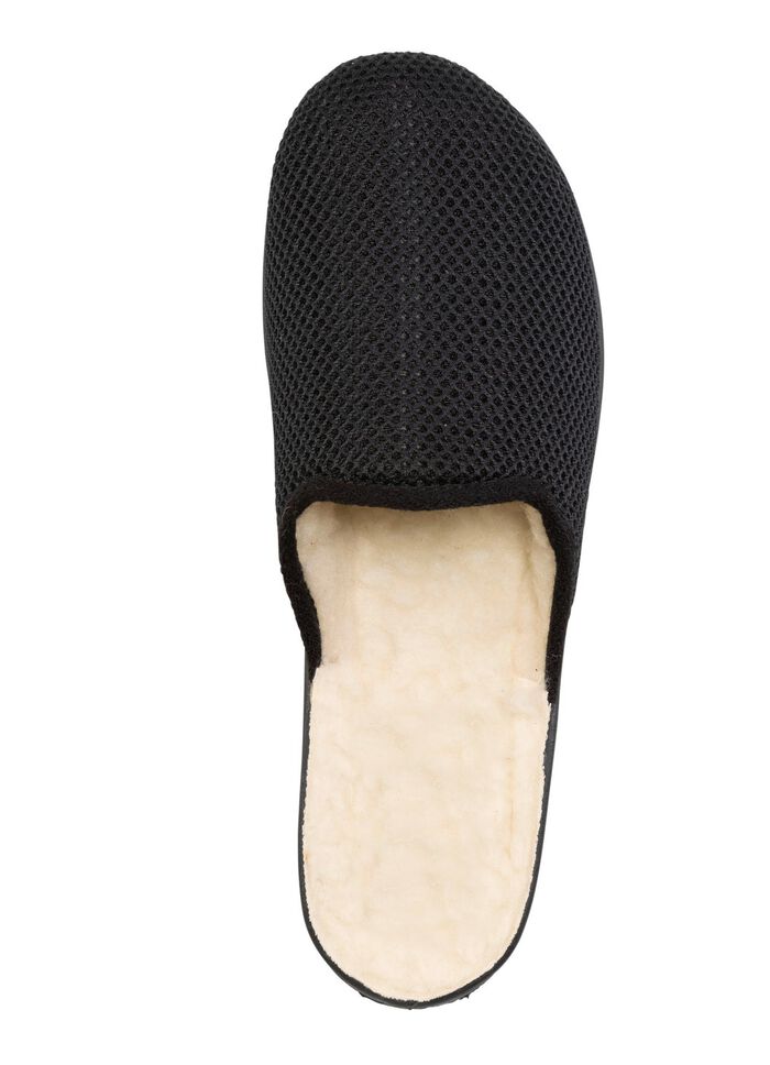 Tofflor med jungfruligt ullfoder 