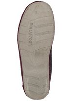 Andningsbara damtofflor med kardborrekn&auml;ppning ANTRACIT-BORDEAUX