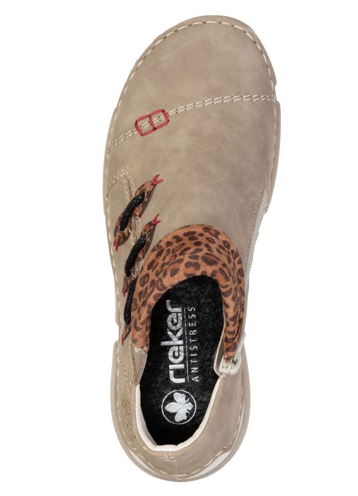 Rieker, trendiga damst&ouml;vlar, vinterskor, med dragkedja 