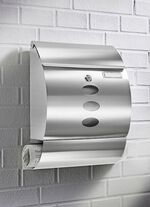 L&aring;sbar postl&aring;da i rostfritt st&aring;l 