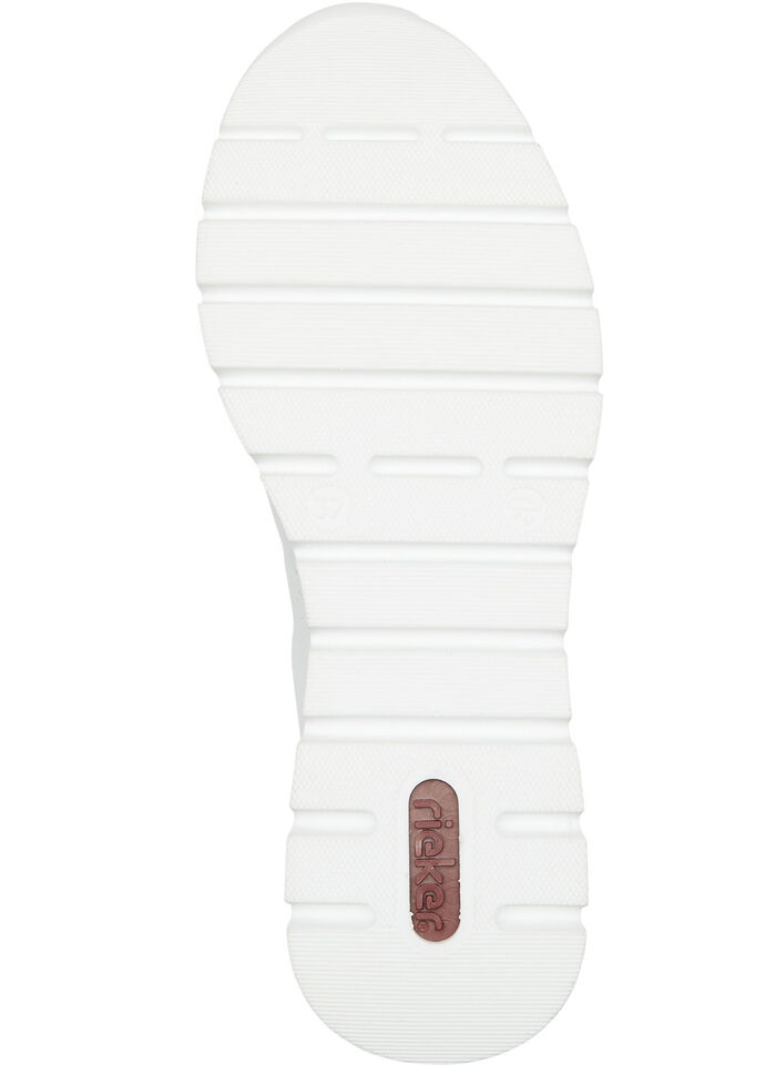 Rieker, bekväma damsneakers, bredd G, med dragkedja, 