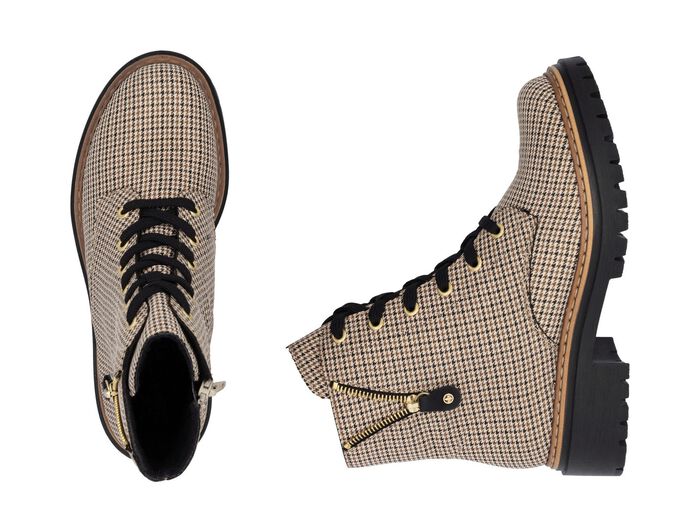 Rieker, trendiga damst&ouml;vlar, vinterskor, med dragkedja 