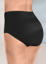 Paket med fem trosor med res&aring;r i midjan 