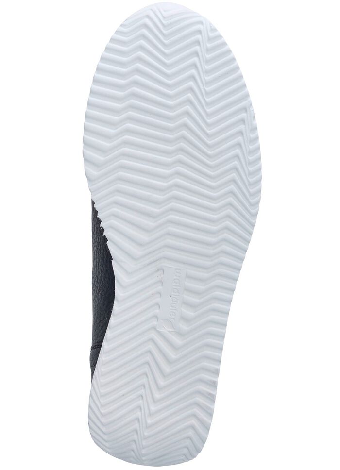 Waldl&auml;ufer loafer i narvat hjortnappal&auml;der M&Ouml;RKBL&Aring;