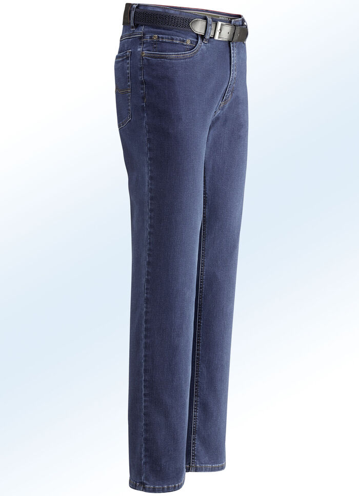 Superstretchjeans från ”Suprax” i 4 färger MÖRKBLÅ