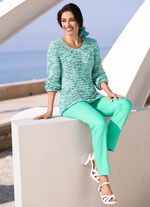 Byxor med sportig chic 