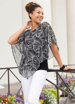 Intressant poncho-tunika 