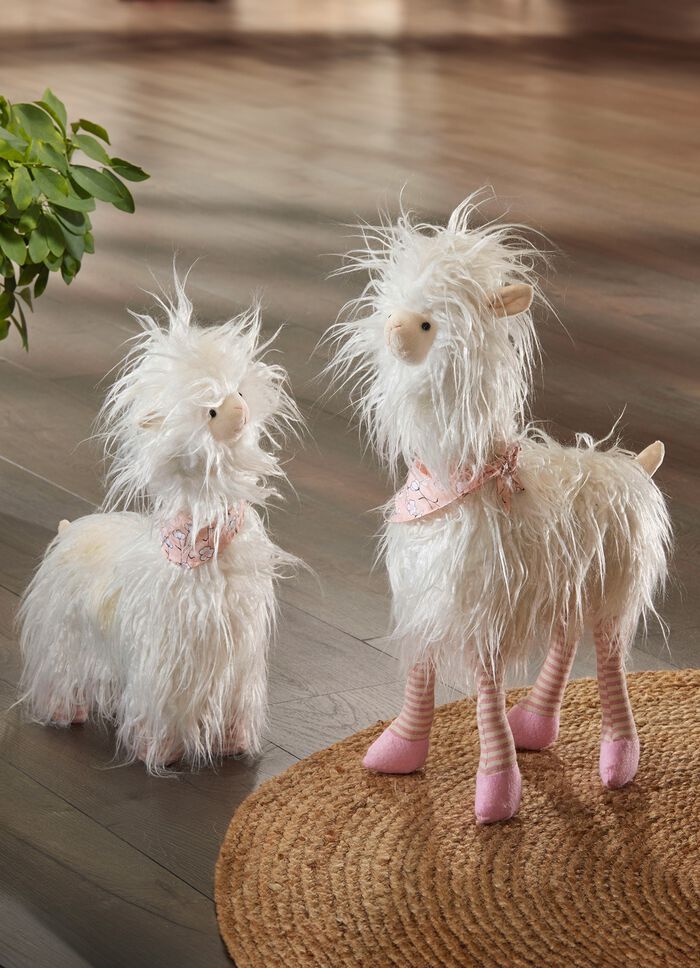 Lama med fluffig fuskp&auml;ls 