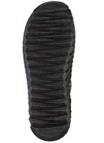 Tvillingskosko med sn&ouml;rning med smarta, f&auml;rgglada l&auml;derapplikationer SVART-F&Auml;RGAD