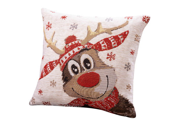 Kuddfodral i älgmotiv KRÄM