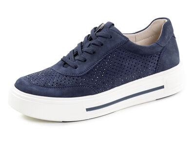 ELENA EDEN Sneakers i fin mocka, , large