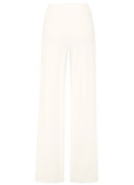 Byxor i trendig vidd ECRU