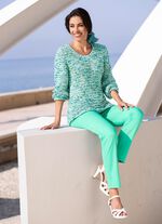 Tr&ouml;ja med h&ouml;gkvalitativt garn med fj&auml;dereffekt 