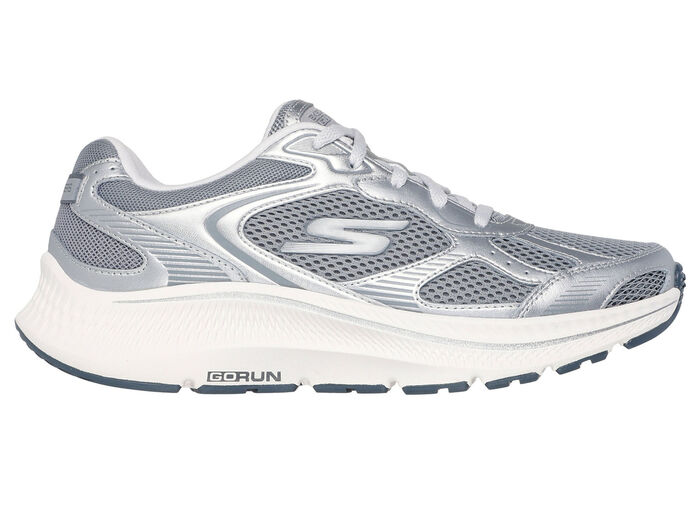 SKECHERS sneakers i metalliskt läder med snörning, 