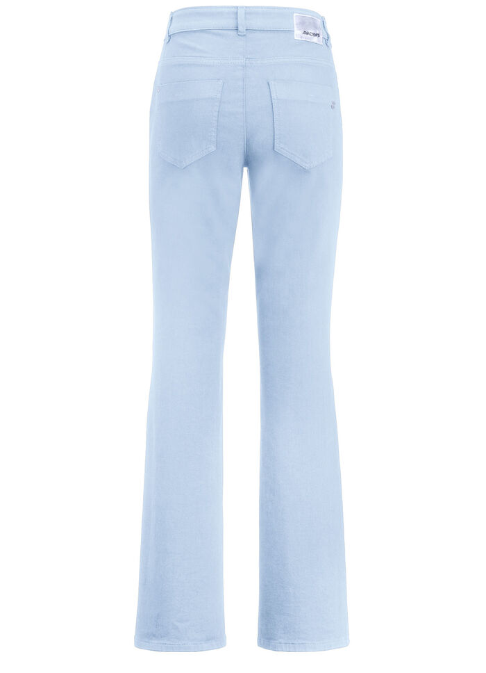 Magiska jeans med moderiktigt bredare ben, 
