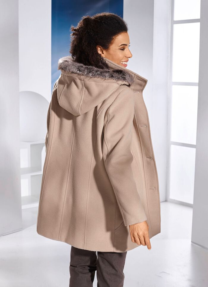 jacka med avtagbar fuskp&auml;lskant KORK