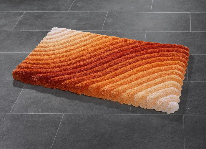 Barfota-mjukt badrumsset med latexbaksida JORD