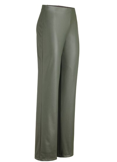 Byxor med utsv&auml;ngda anklar 