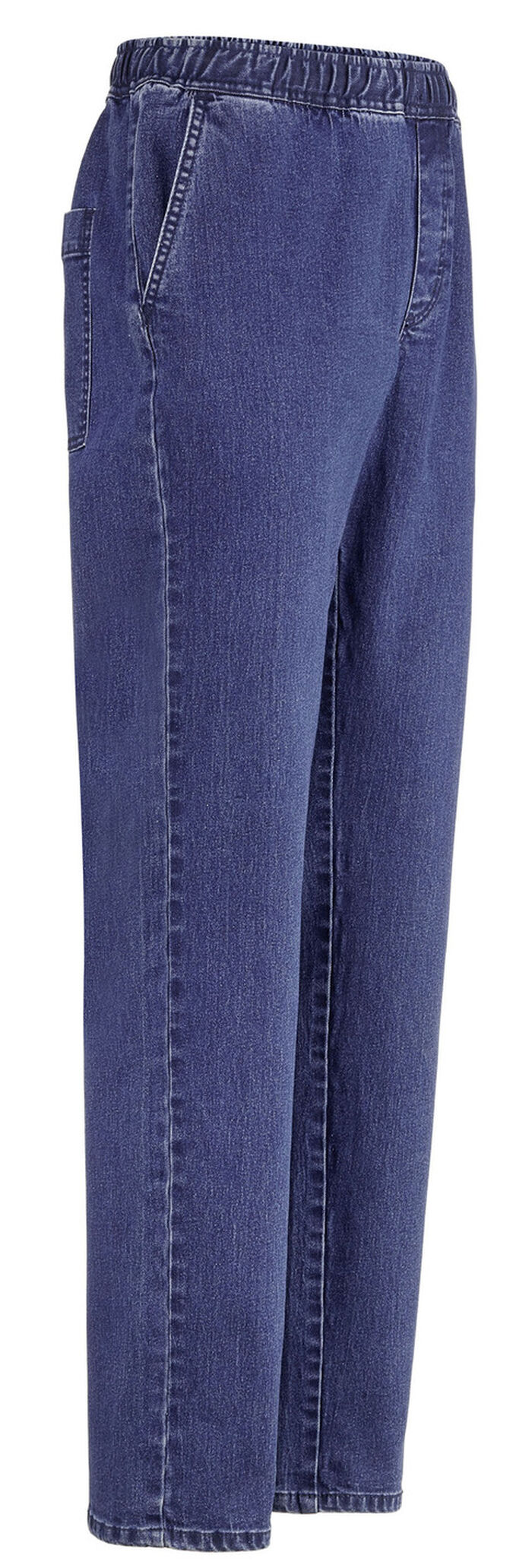 Dra-på-jeans i 3 färger JEANS BLÅ