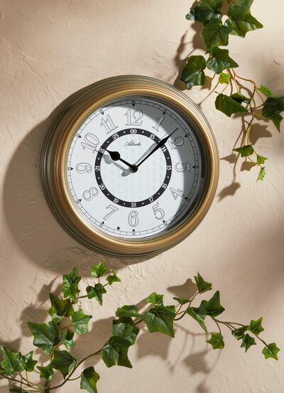 Trädgårdsklocka med belysning 