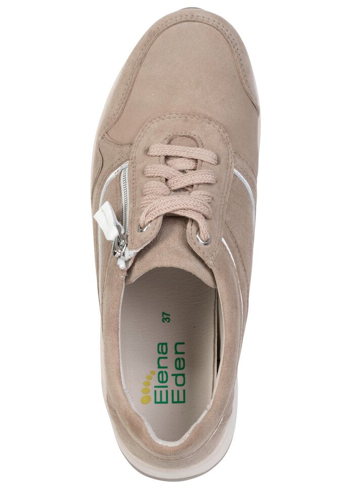 ELENA EDEN, bekv&auml;ma damsneakers, bredd H, med uttagbar fotb&auml;dd 