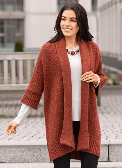 Långformad cardigan 