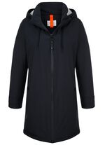 Funktionell jacka med avtagbar huva 