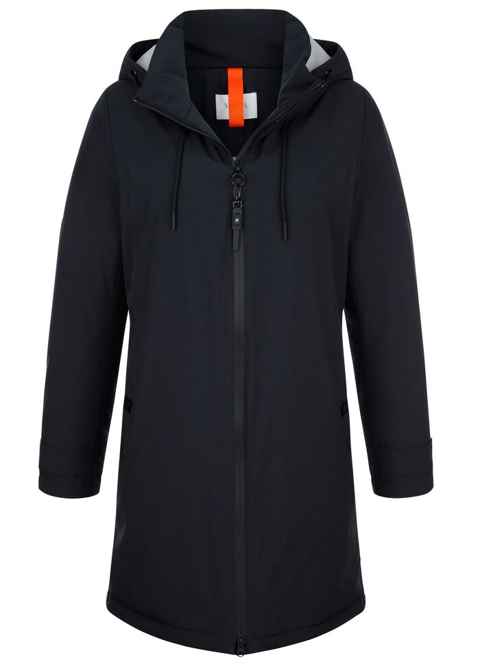 Funktionell jacka med avtagbar huva 