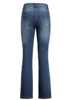 Jeans med l&auml;tt utsv&auml;ngda ben 