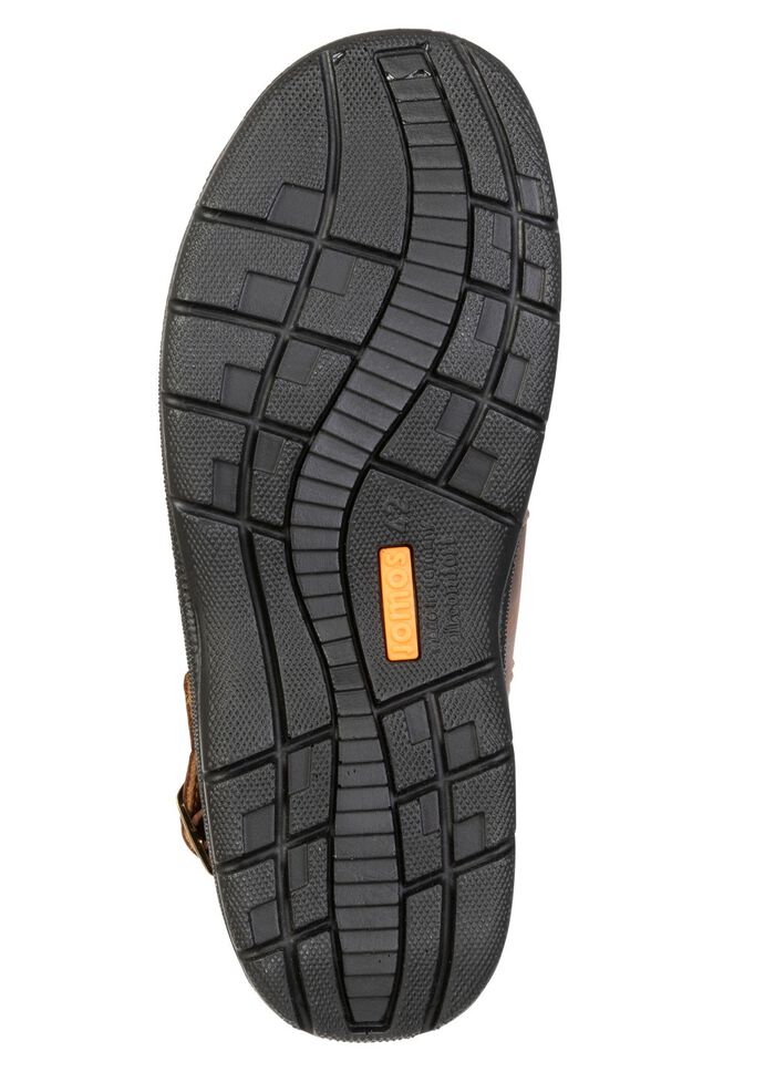 Klassiska herrsandaler, bredd H, med kardborreband 