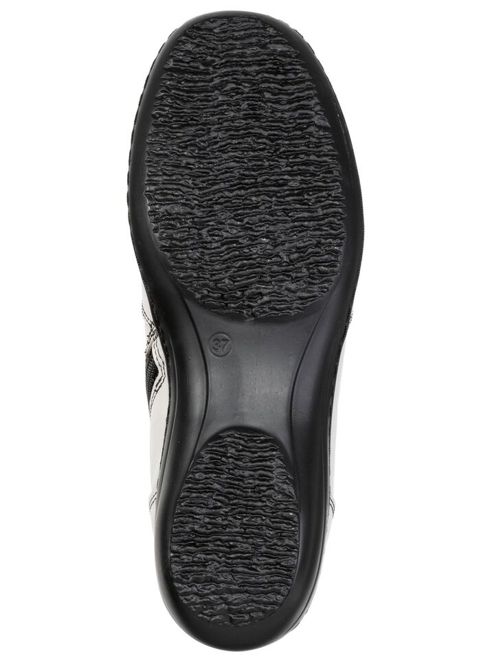 ELENA EDEN, bekv&auml;ma damst&ouml;vlar, bredd H, med uttagbar fotb&auml;dd ECRU