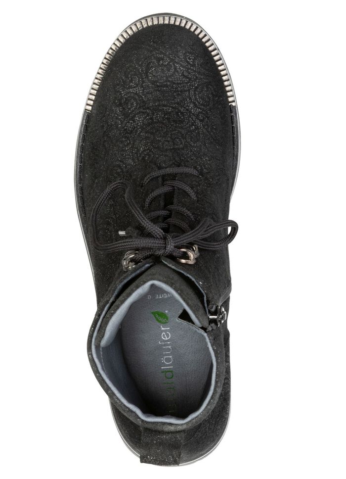 Waldl&auml;ufer, bekv&auml;ma damst&ouml;vlar, vidd G, med uttagbar fotb&auml;dd 