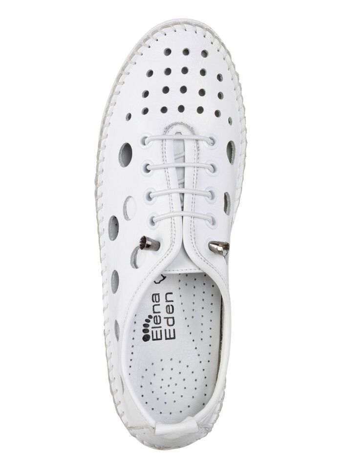 ELENA EDEN loafer i nappal&auml;der VIT