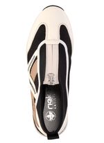 Rieker bootie med skaft av elastisk textil 