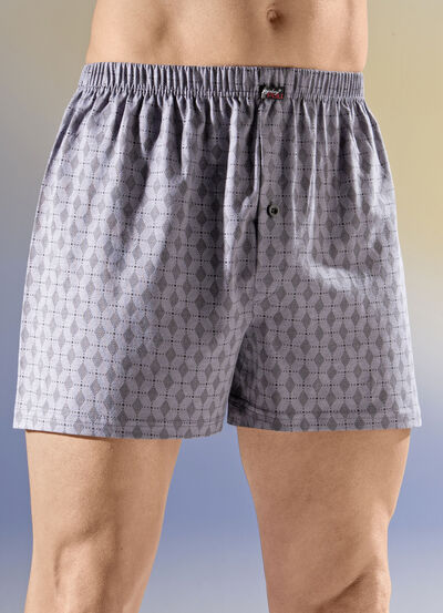 Fyrapack boxershorts med resår i midjan 