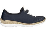 Rieker, sportiga damsneakers, med MemoSoft-innersula, 