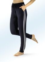 Byxor med helelastisk midja 