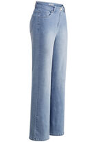 Jeans i den senaste fingeravtrycksdesignen HELLBLAU