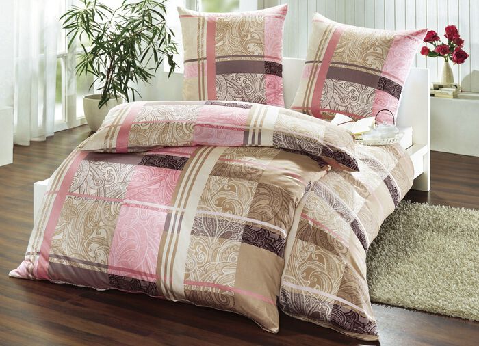 P&aring;slakanset i satin 