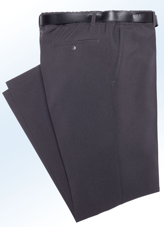 Slip-on byxor från “Klaus Models” i 4 färger MÖRKGRÅ