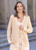 Kofta med elegant glitter 