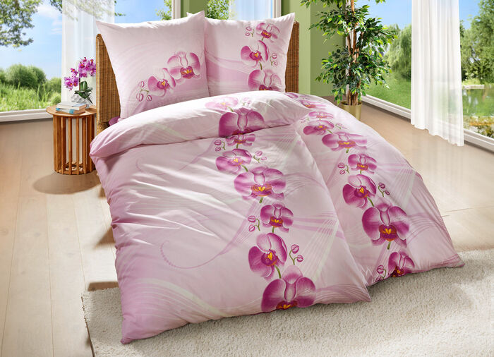 Renforcé sänglinne från Dobnig ROSA