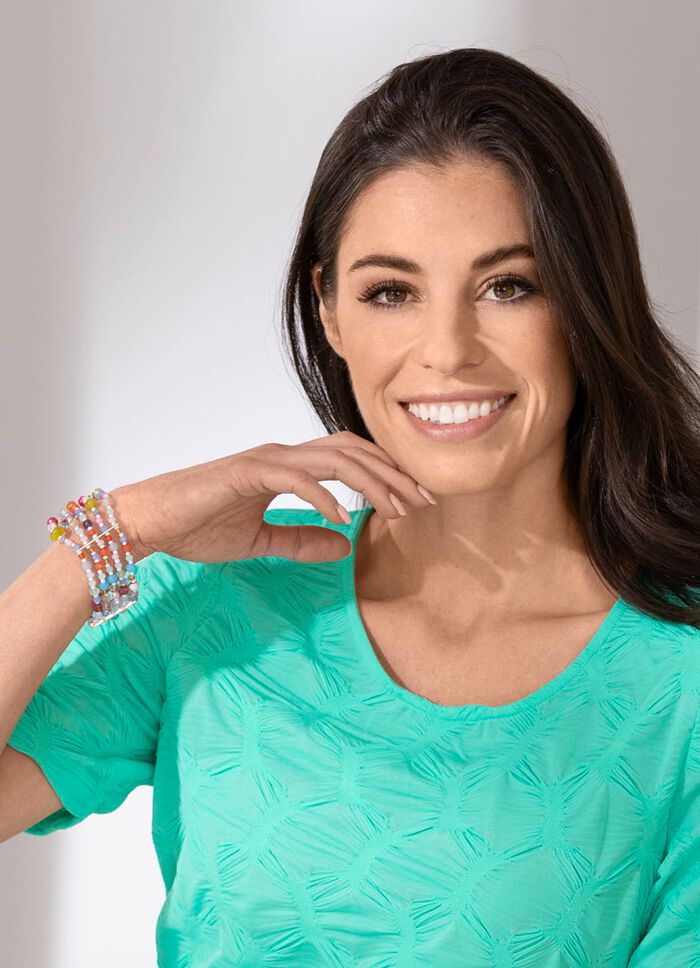 Stretcharmband med s&ouml;tvattensp&auml;rlor 